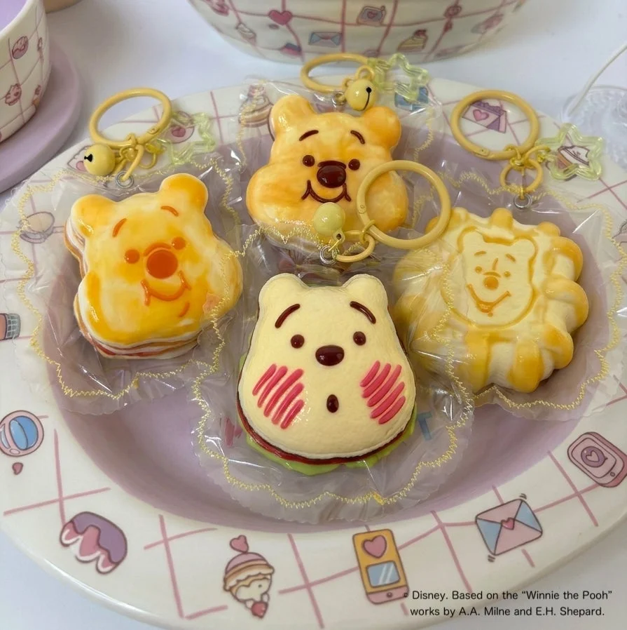 プーさん マシュぷにスクイーズバッグキーホルダー