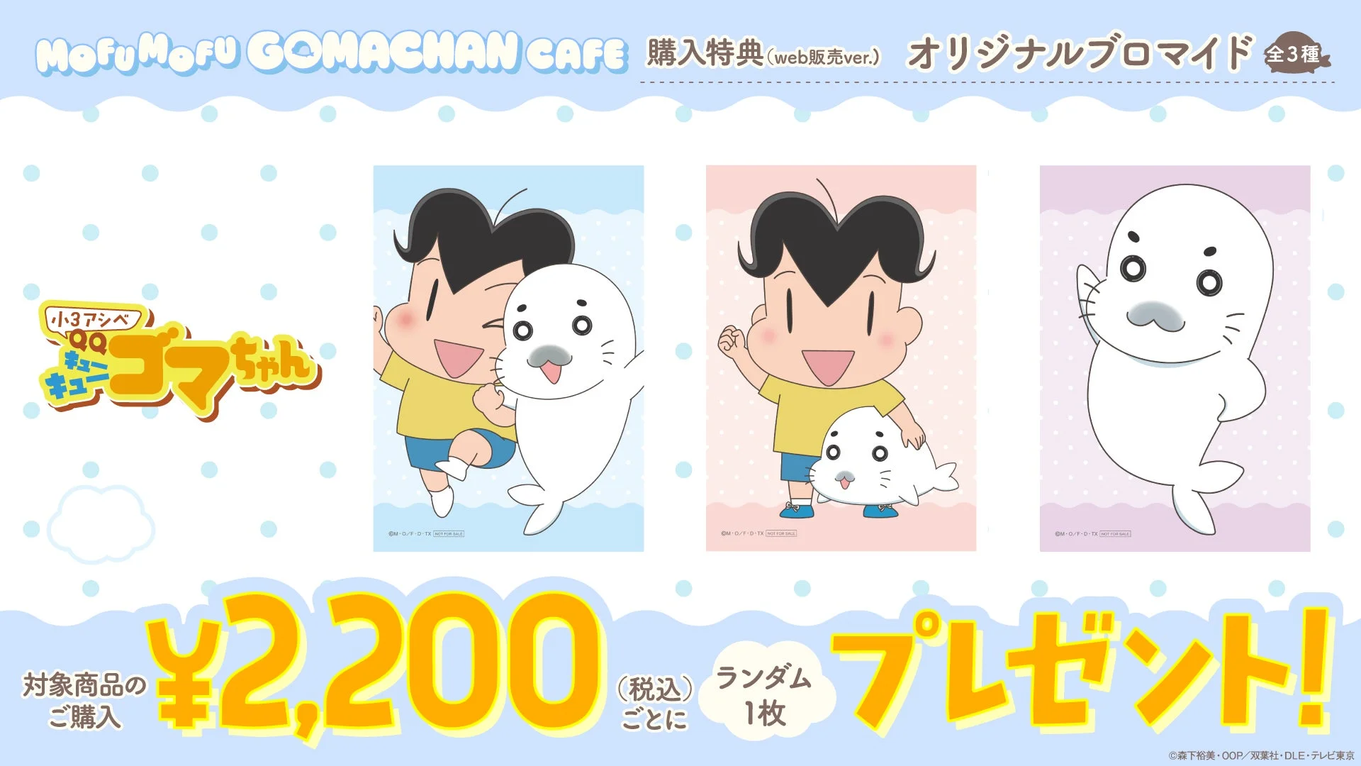 Web販売購入特典ブロマイド