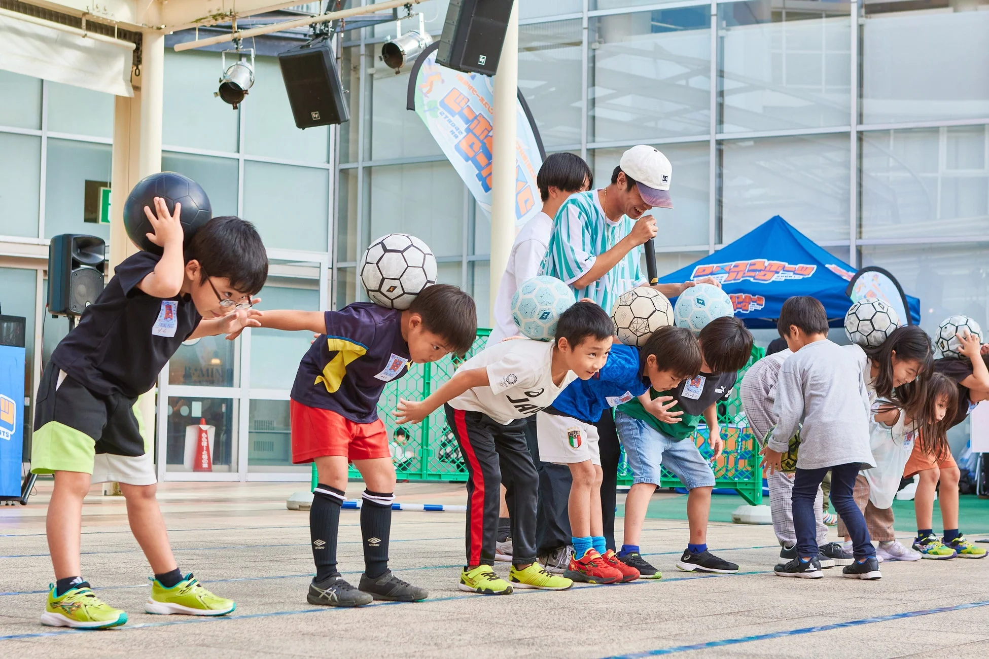 子供とサッカー