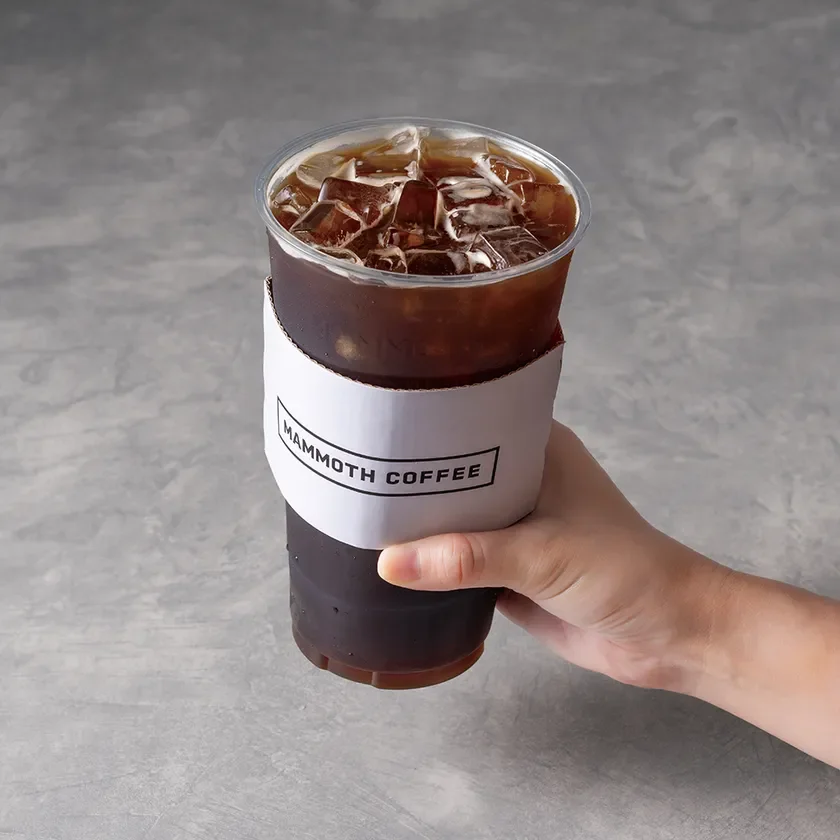マンモスコーヒーのアメリカーノLサイズ
