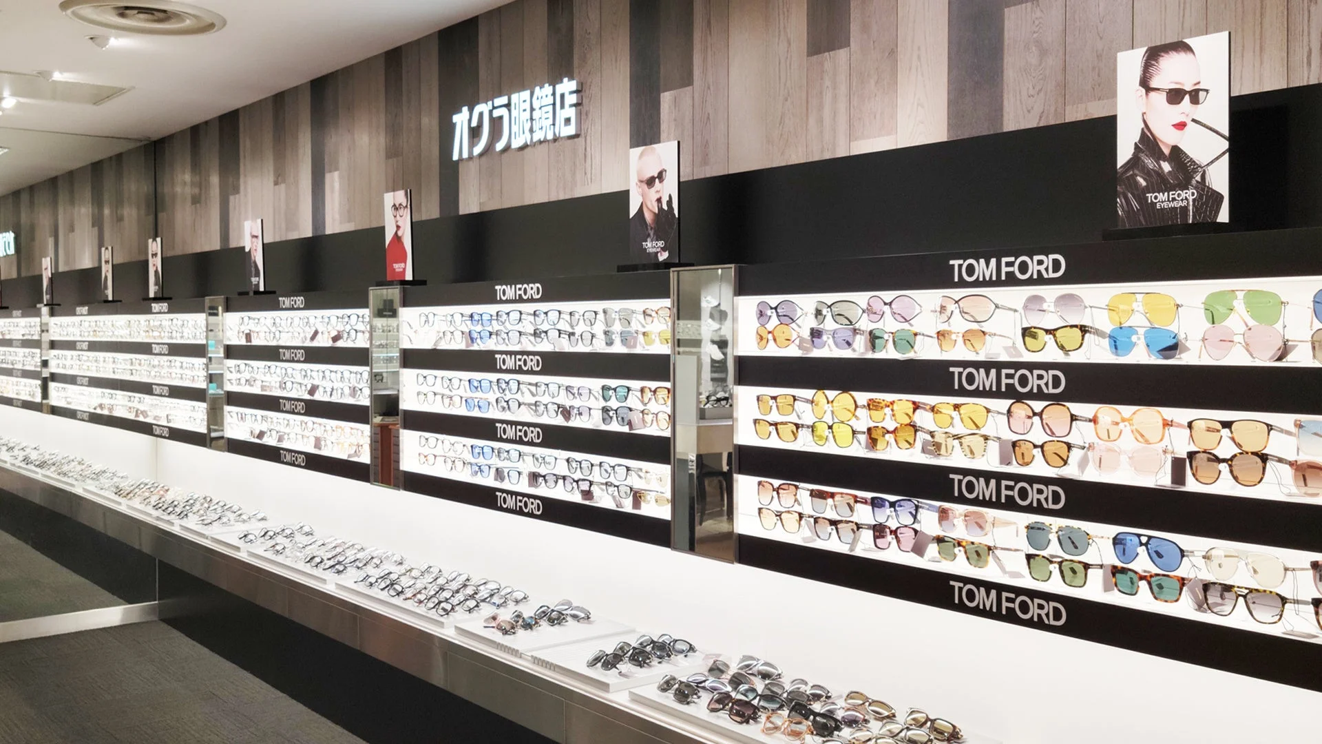 TOM FORD EYEWEARの豊富な品揃え