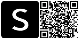 SHEINのSロゴとQRコード