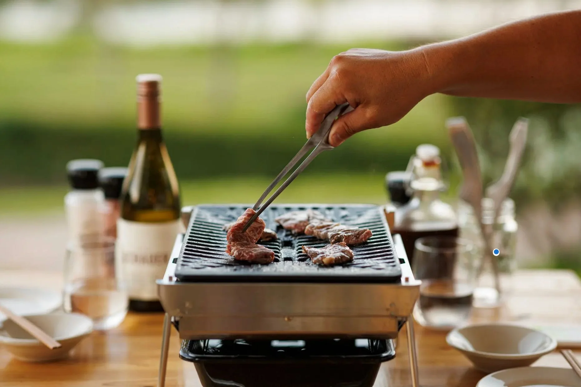 屋外BBQ
