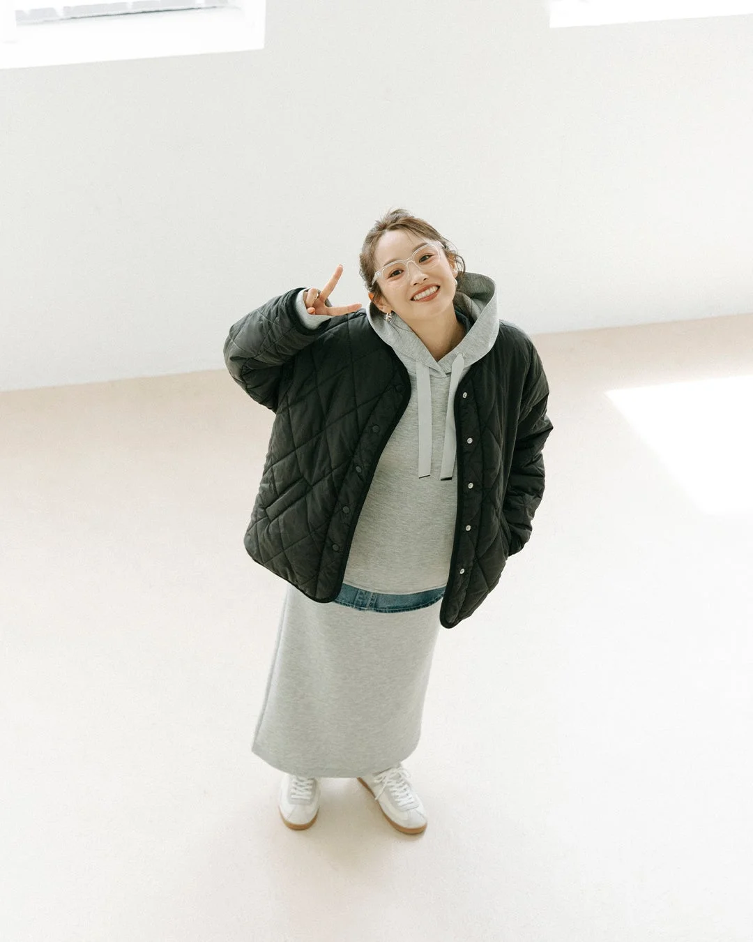 LOOK 02 大人カジュアルスタイル