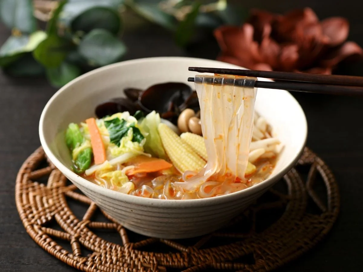 野菜たっぷりの麻辣湯