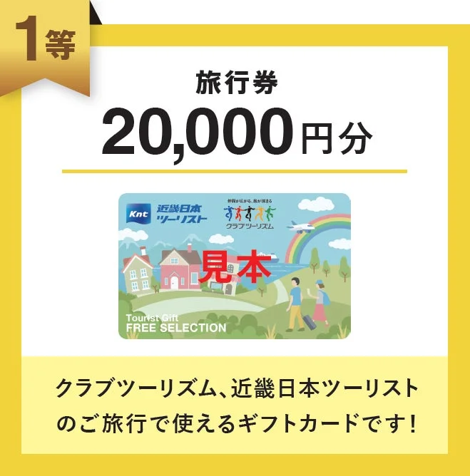 2万円分の旅行券