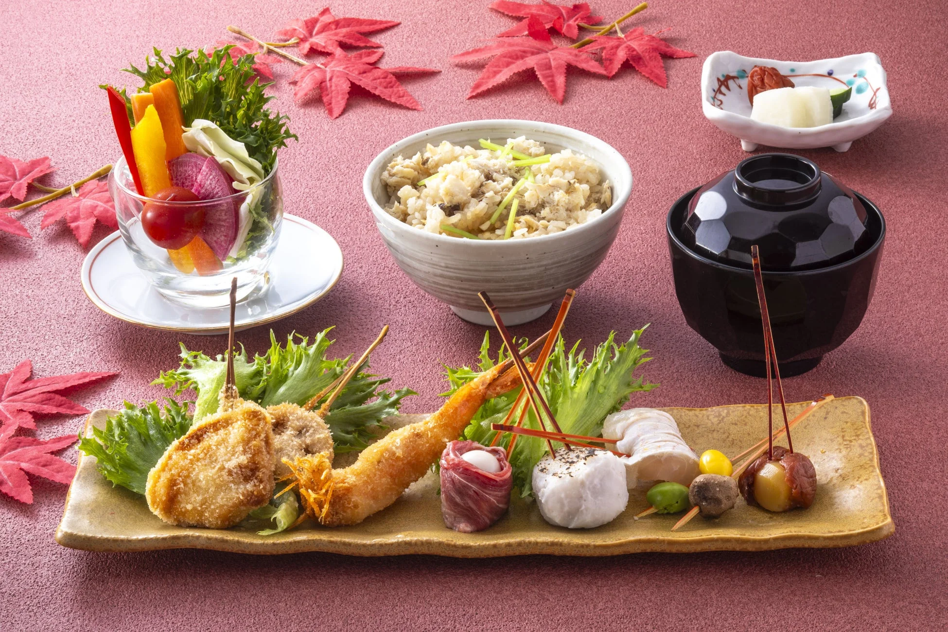 神戸串あげ SAKUの創作串あげ