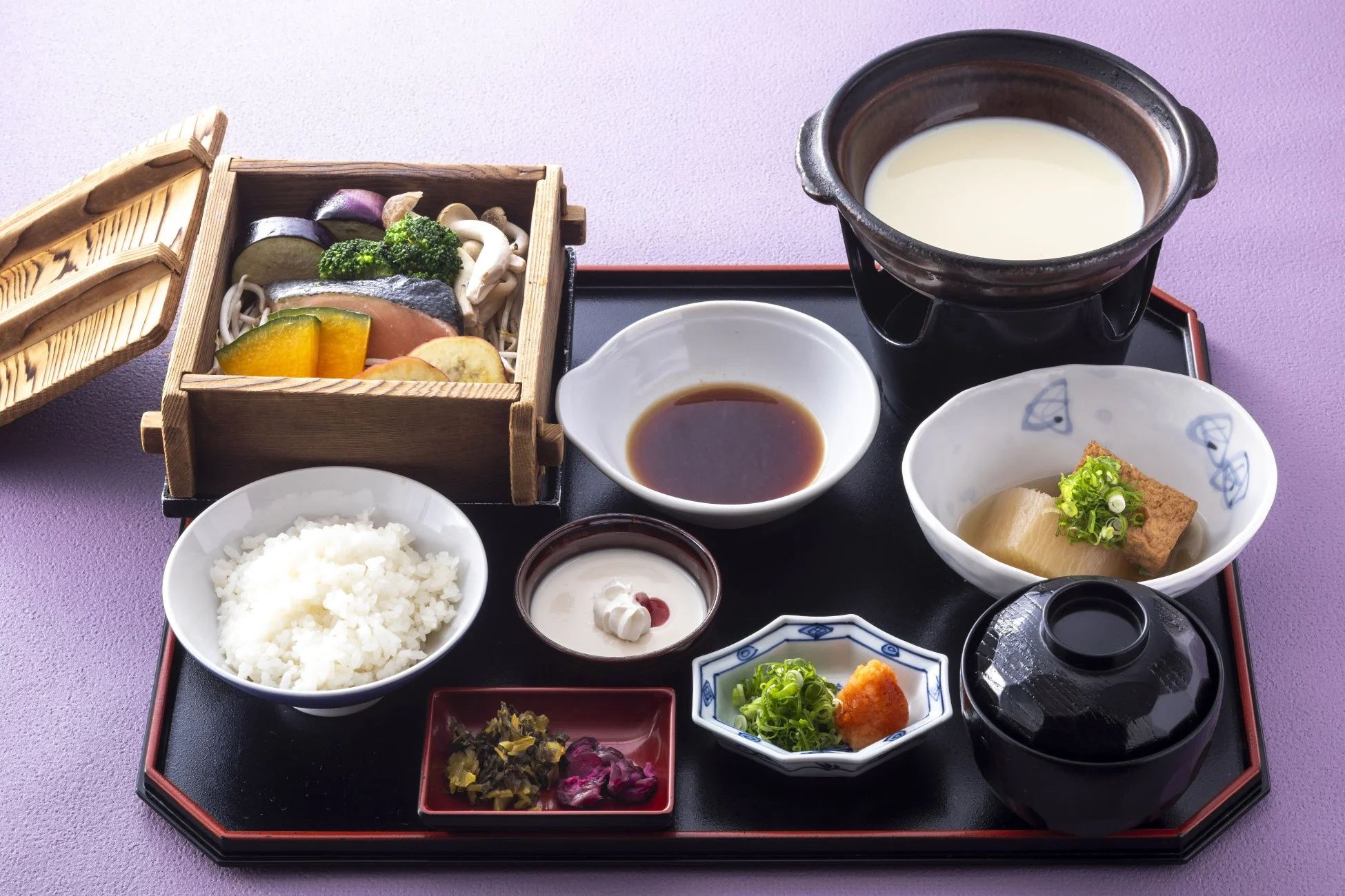 おでん 京和田のせいろ蒸し御膳
