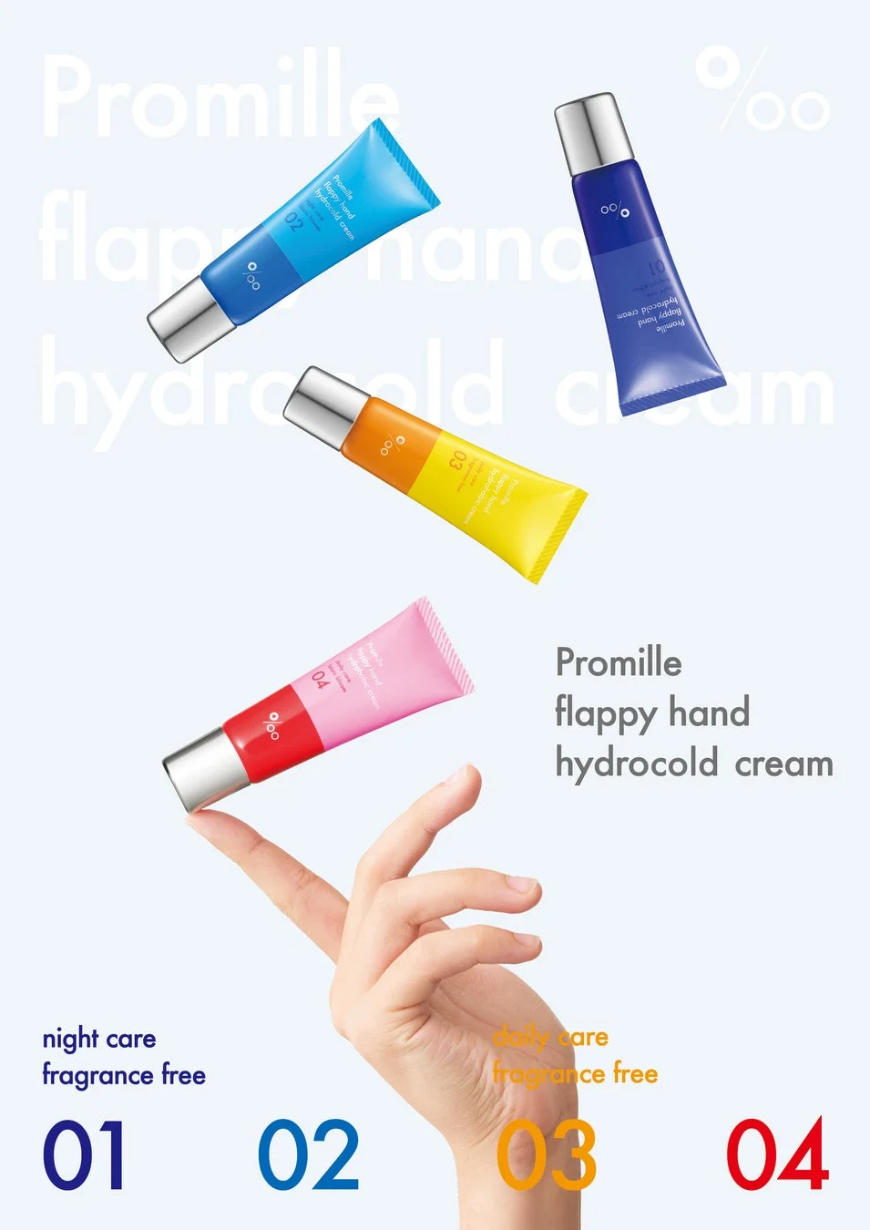 Promille flappy hand hydrocold cream