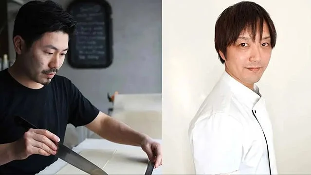 シェフ2人のポートレート
