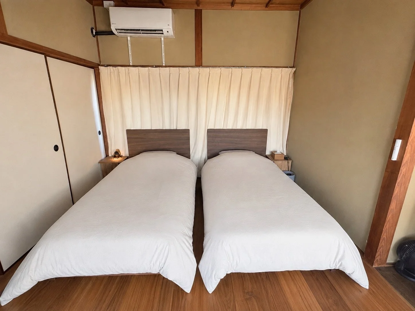 和室とツインベッド