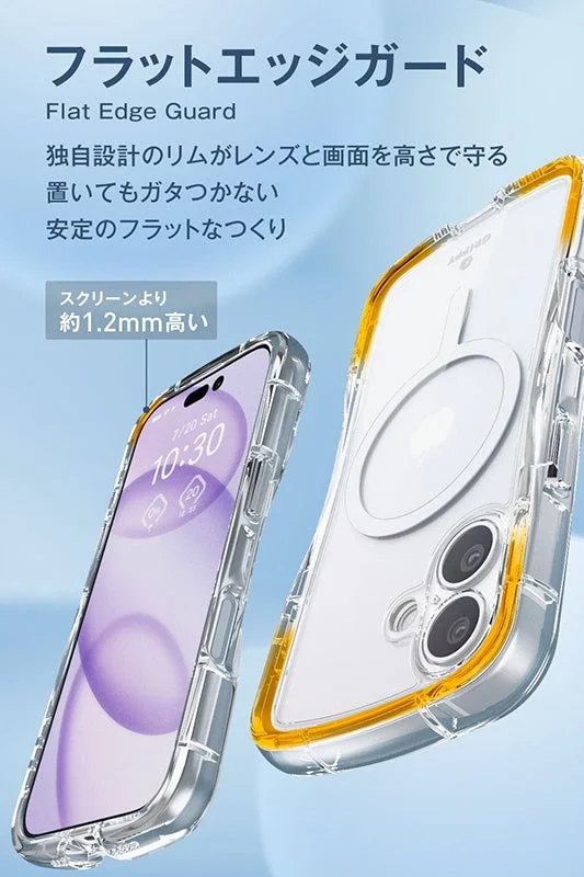 レンズと画面を守るフラットエッジガード