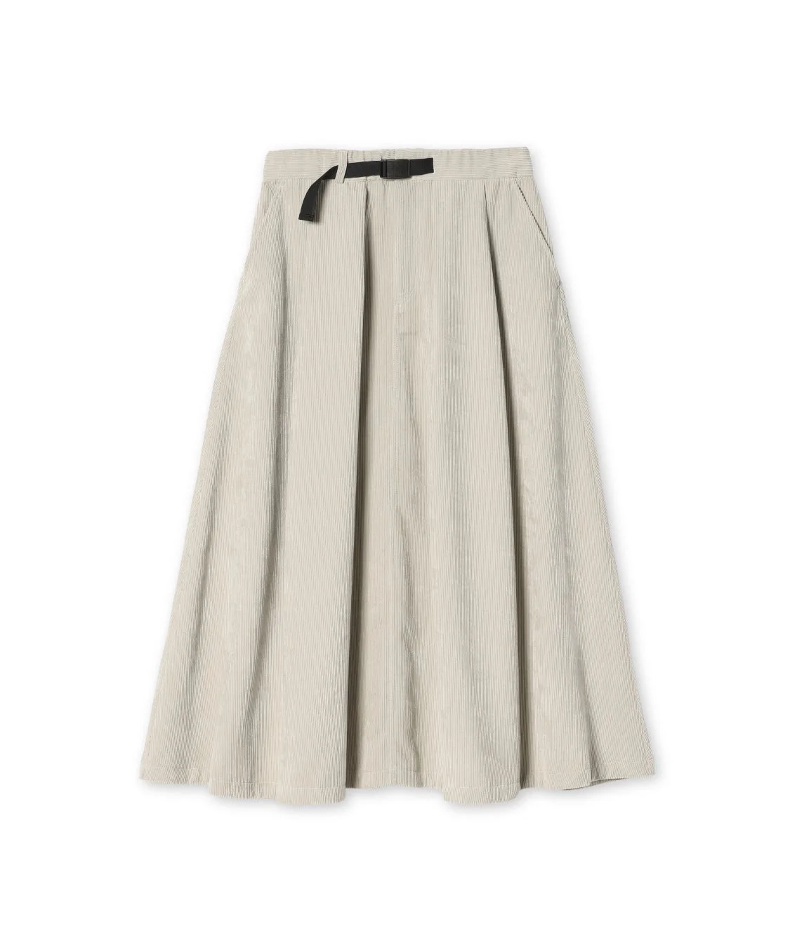 Technical Corduroy Skirt(ベージュ)