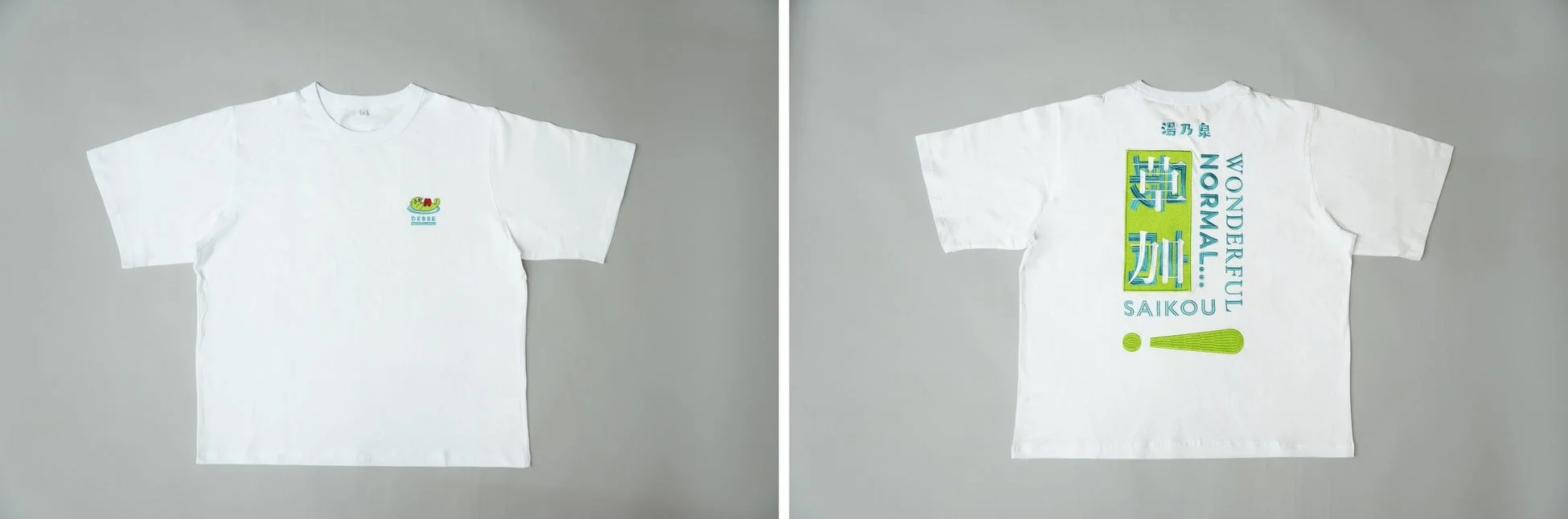 草加健康センターコラボTシャツ