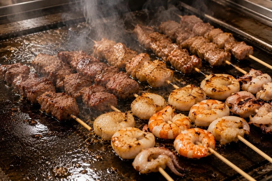 碳烤(台湾串焼き)