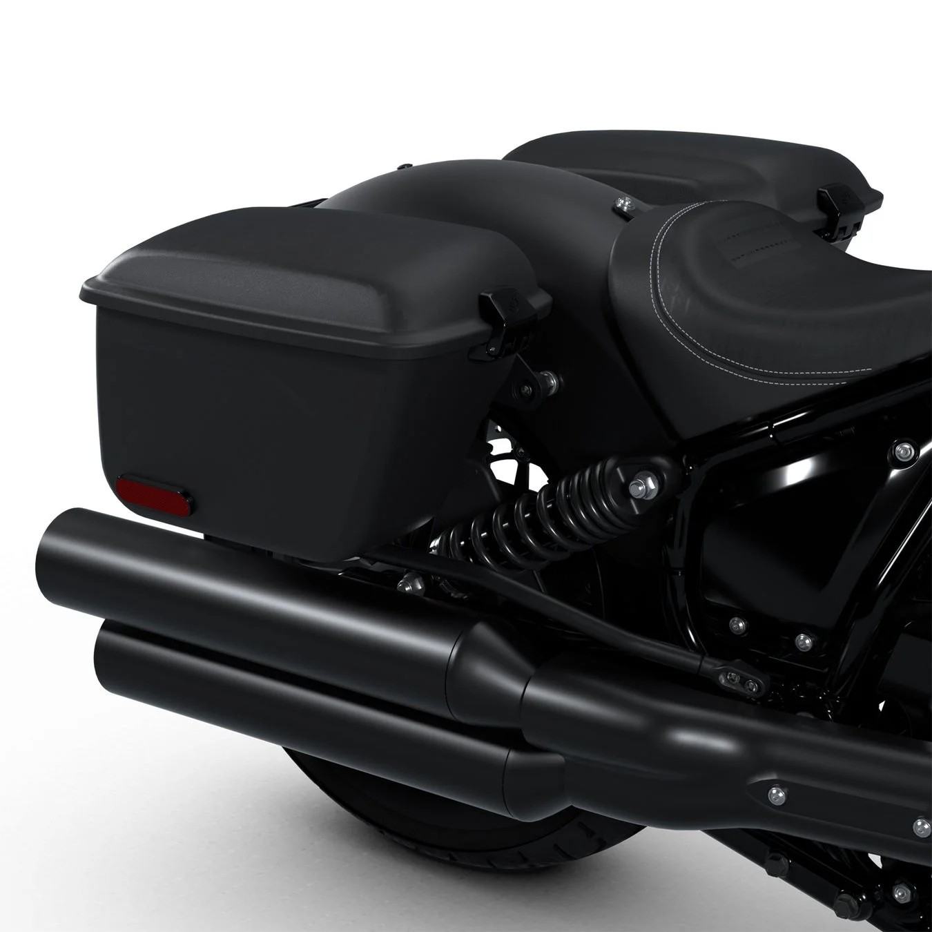 Locking Textured Saddlebags