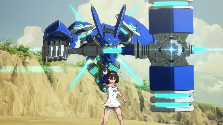 ロボットと少女