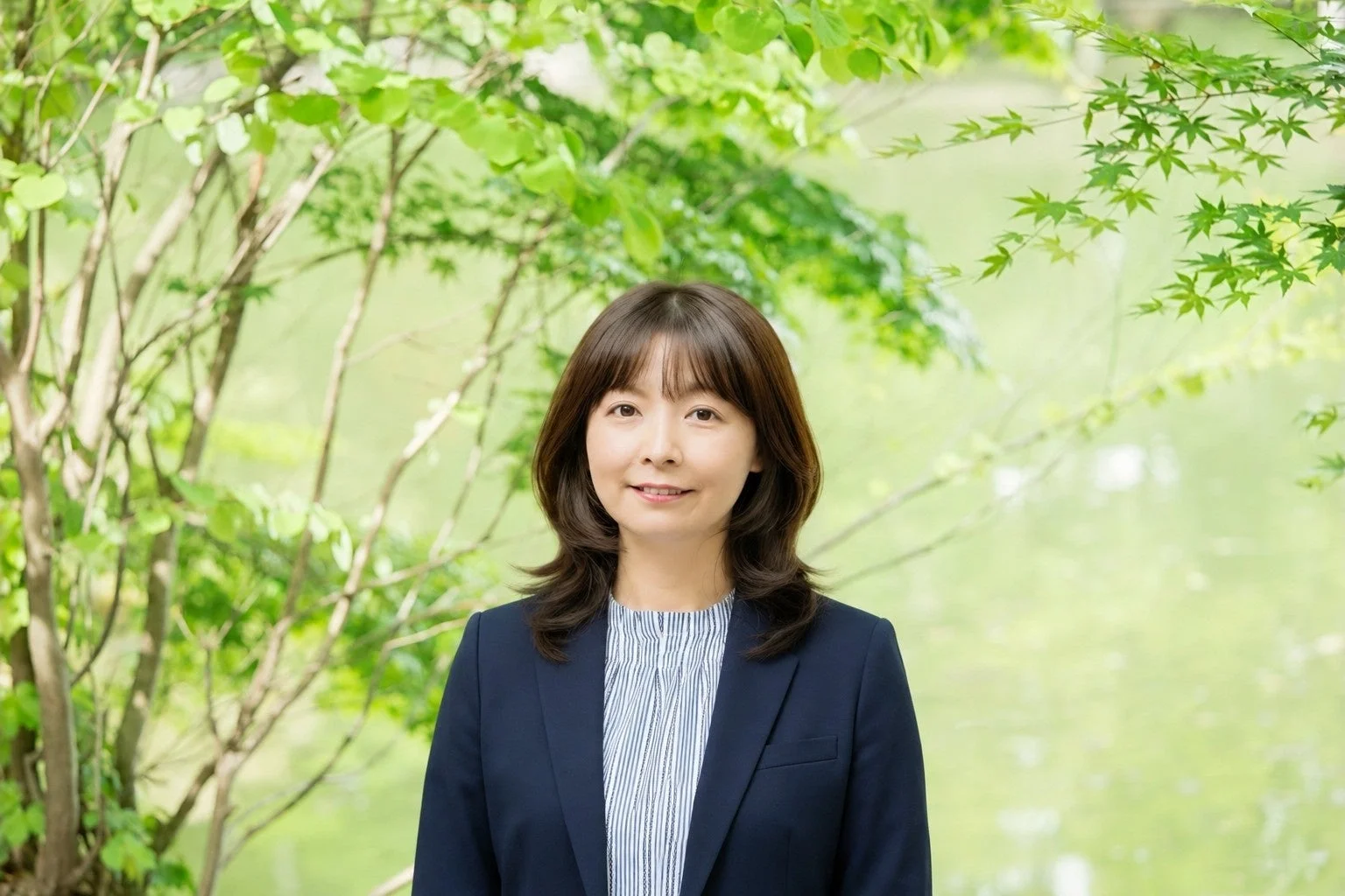 遠藤紀子さんのポートレート