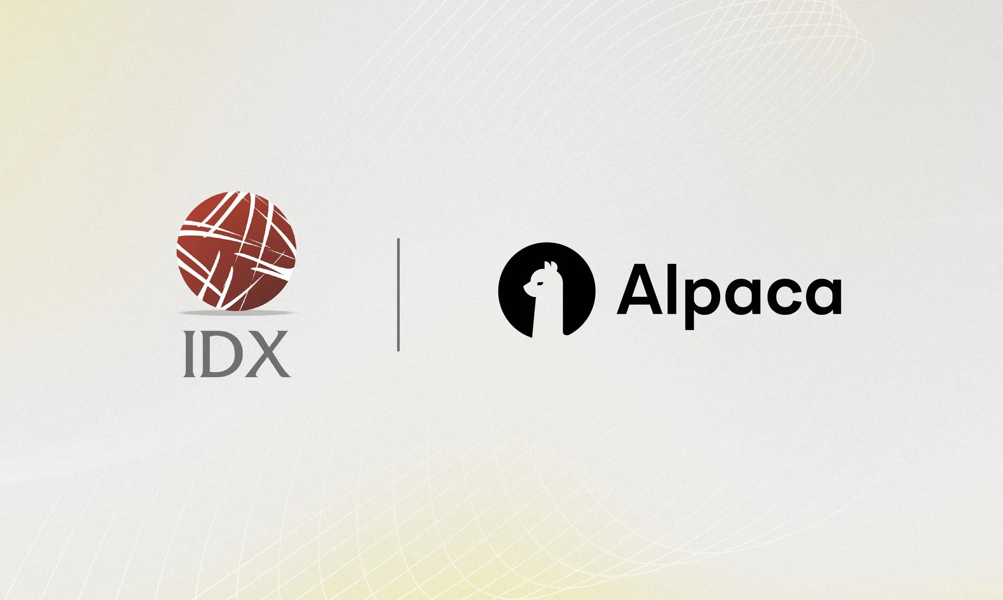 IDXとAlpacaのロゴ